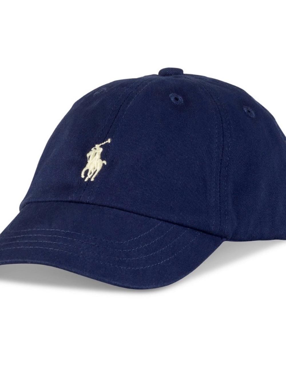 Polo Ralph Lauren Baby Boys Cotton Chino Baseball Cap Newport Navy 12-24 months